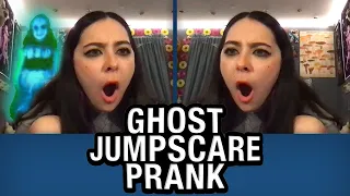Ghost JUMPSCARE PRANK on Omegle!