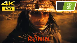 Rise of The Ronin PS5 - 4K MAX SETTINGS (RAY TRACING ON)