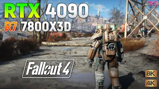 Fallout 4 - RTX 4090 + R7 7800X3D l 4K & 8K