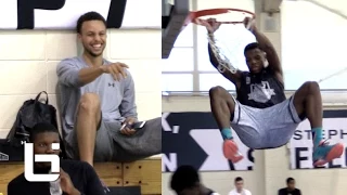 Dennis Smith IMPRESSES Stephen Curry In One On One Games!!!