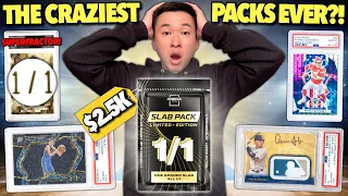 These INSANE $2,500 MYSTERY PACKS contain just ONE CRAZY 1/1 CARD (SUPERFRACTOR)! 😱🔥