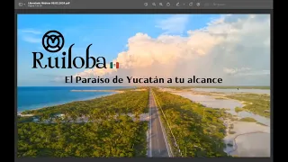 Webinario inversión en Yucatán (Mexico) con Ruiloba