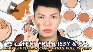 THE BEST EVERYDAY MAKEUP?! NEW ISSY AND CO NEXT LEVEL SKIN COLLECTION REVIEW & SWATCHES (ALL SHADES)