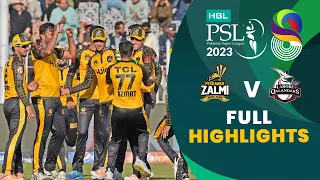 Full Highlights | Peshawar Zalmi vs Lahore Qalandars | Match 23 | HBL PSL 8 | MI2T
