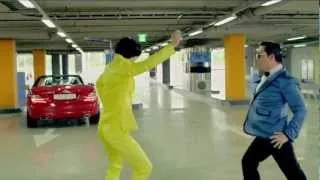 Oppa Gangnam Style | Psy And Yellow Man And Red Car More Views