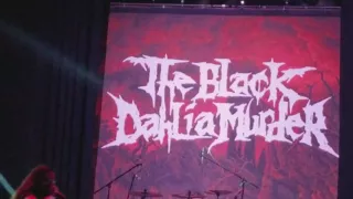 The Black Dahlia Murder Summer Slaughter Anahiem 2017