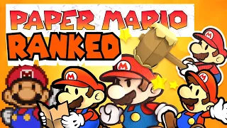 EVERY Paper Mario game RANKED!