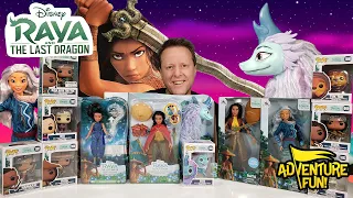 Raya And The Last Dragon 2 Official Movie Trailer Toys Action Figures! AdventureFun Toy review!