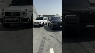 Mercedes benz G63 Vs Rolls Royce         #mercedes #amg #g63 #rollsroyce #dubai