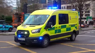 London Ambulance Driver Training Units emergency lights + sirens [collection]