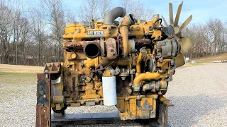 Online Auction Buy - Caterpillar C-10 Diesel Engine - Will it Run or is it Junk?