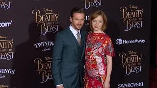 Dan Stevens and Susie Hariet "Beauty and the Beast" World Premiere Red Carpet