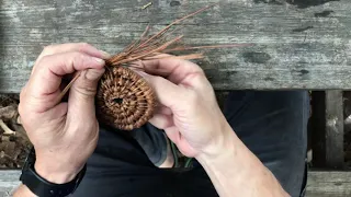 Pine Needle Basket Weaving