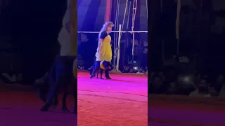 beautiful girl catwalk with dog #shorts