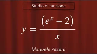 Esercizio 3 (Studio completo di funzione esponenziale fratta)