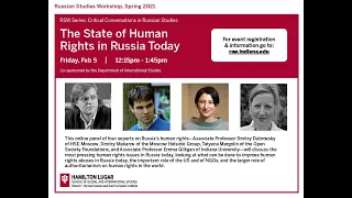 RSW Critical Conversations in Russian Studies: Human Rights in Russia Today