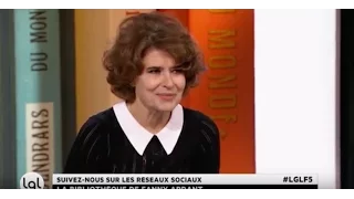 La bibliothèque de Fanny Ardant