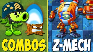 Random 30 Best Combo Plants Vs Team Z-MECH Zombie - Who Will Win? - PvZ 2 Battlez