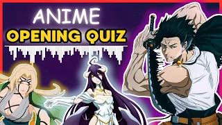 🎵 ANIME OPENING QUIZ! 🎹🔊💡 Guess the Anime Opening! 30 Anime Openings! 🎧👈