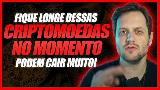 ALGUMAS CRIPTOMOEDAS VÃO AFUNDAR! ESTÃO COM RISCO GRANDE DE CAIR | AGIX, CARDANO | Augusto Backes