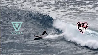 shaping a surfboard together : Jimmy surf & AH vessels