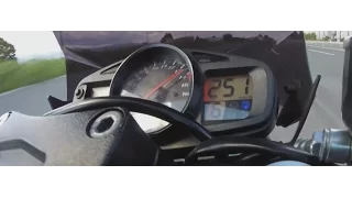 SUZUKI GSR 600 2010 TOP SPEED 251KMH