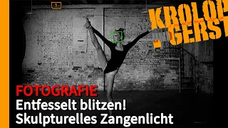 Entfesselt blitzen! - Skulpturelles Zangenlicht 📷 Krolop&Gerst