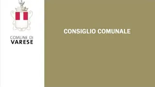 Consiglio Comunale 7 Luglio 2020