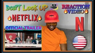 DON'T LOOK UP | Leonardo DiCaprio, Jennifer Lawrence | Official Trailer | Netflix | REACTION VIDEO