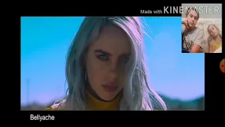 Топ 5 песен BILLIE EILISH реакция