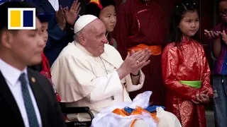 Pope Francis visits Buddhist-majority Mongolia