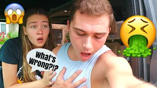 Getting CAR SICK Prank On GIRLFRIEND! *REVENGE*