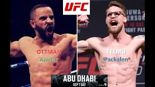 UFC 242  Ottman Azaitar vs Teemu Packalen  07/09/2019 Promo teaser