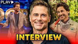 Rob Lowe on 'The Floor,' Acting Alongside his Son, & the Key to Youth | Interview