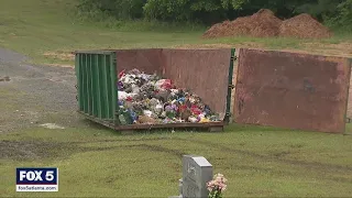 Woman devastated to discover cemetery discarded flowers on mother's grave