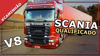 SCANIA V8 MAIS QUALIFICADO DO BRASIL