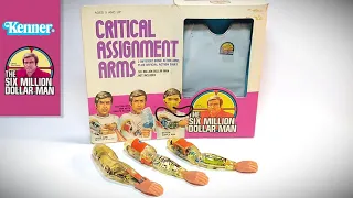 Six Million Dollar Man Critical Assignment Arms - Kenner Toys