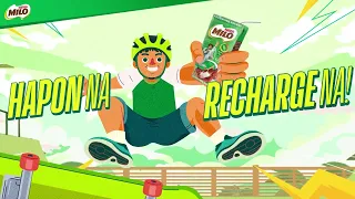 Recharge na sa hapon with MILO® Ready-To-Drink