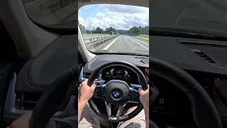 BMW X1 U11 sDrive18i - Try to reach 200 km/h #bmw #topspeed #shorts