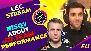 MAD Nisqy About G2 Team Performance Summer Split 2022