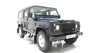 An All-Conquering Land Rover Defender 110 County TD5 with Two Owners - SOLD!