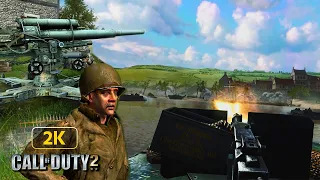 Crossing the Rhine | Call of Duty 2 | Part 27 | Best Gameplay Footage With No Commentary! (2005)