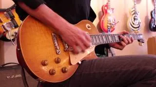 Ryan McGarvey plays a 1959 Gibson Les Paul Standard at Rumble Seat Music Southwest