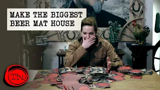 Make The Biggest Beer Mat House | Taskmaster