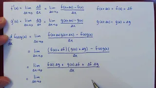 Product Rule - Intuitive Proof