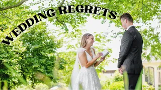 MY TOP TEN WEDDING REGRETS 2022! Wedding Series