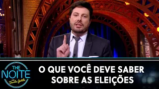 O que você precisa saber sobre as eleições? | The Noite (23/09/22)