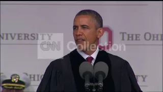OBAMA AT OHIO STATE-TESTED AND TEMPERED