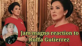 Jam Magno reaction to ruffa Gutierrez