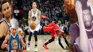 STEPHEN CURRY CAREER CROSSOVER & HANDLES REACTION!!